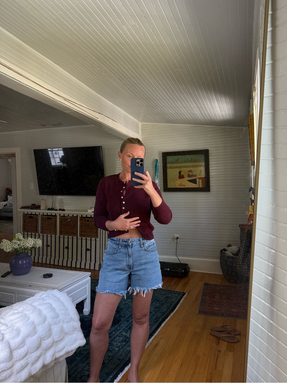 Abercrombie Jean Shorts
